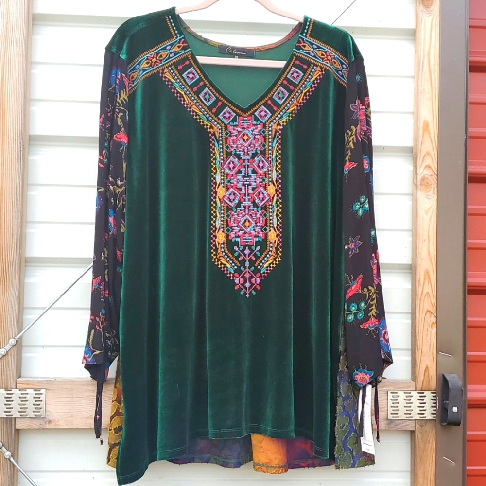 Long sleeve 3X blouse